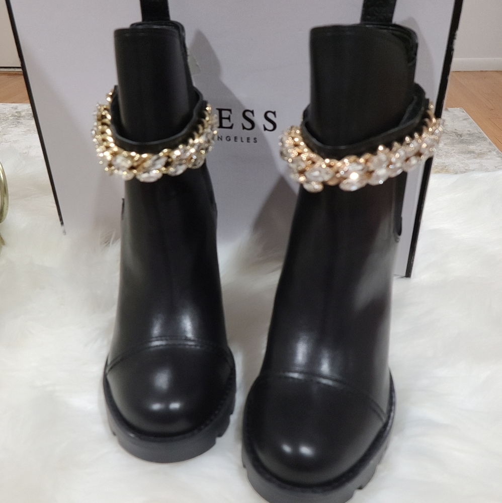 Guess jeweled boot